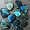 Captivating Madagascar Quartz Labradorite Natural Crystal Heart Pendant Decor For Unique Gifts