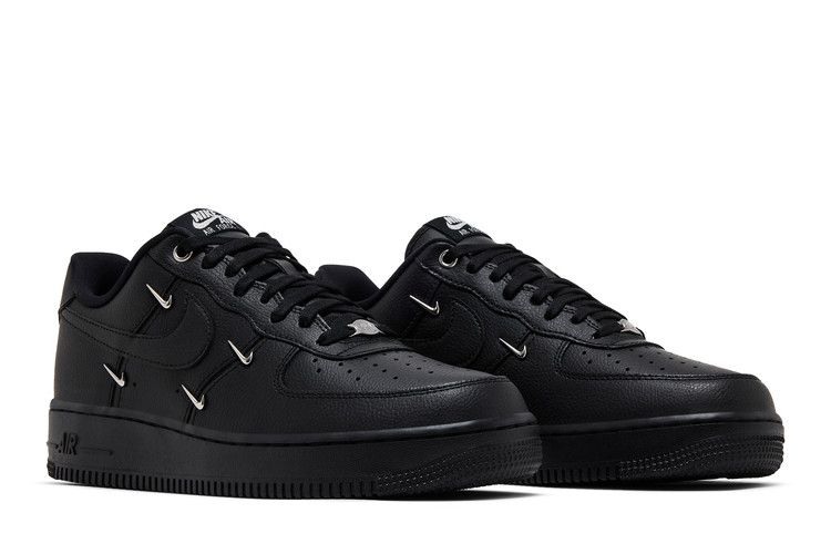 Nike Air Force 1 Low '07 LX Черный Серебристый Мини Свуш (Женский)