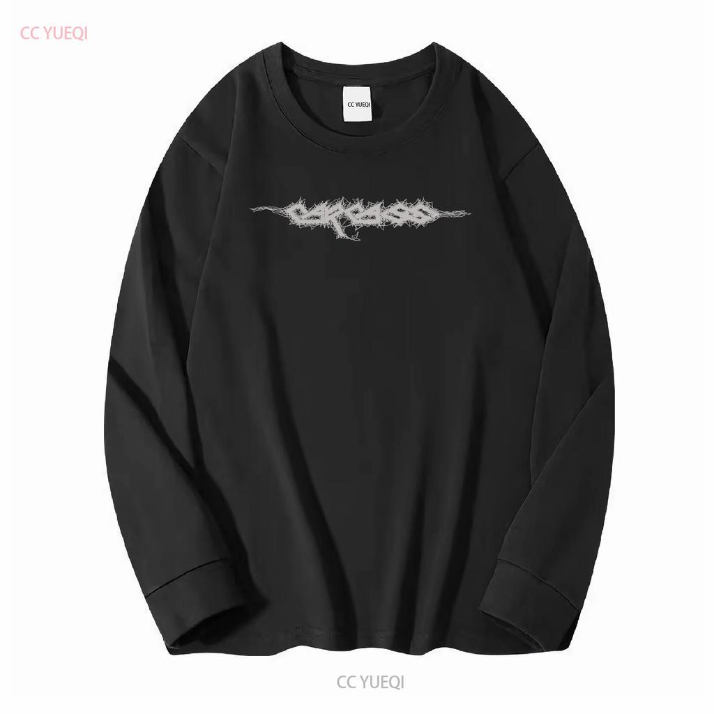 Футболка серая Old School Music панк-рок S M XL XXL НОВАЯ с длинным или коротким рукавом винтажная стираная топ для повседневной носки