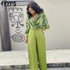 Women's Fashion Casual Long Sleeve Trousers Pants Suits