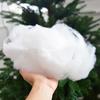 1 Bag Christmas Fake Snow Long Lasting Fluffy DIY Artificial Cotton Snow for Winter Christmas Decoration