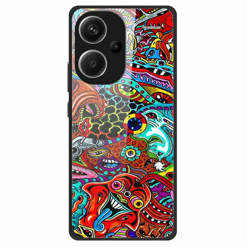 Для Redmi Note 13 Pro Plus 5G Чехол Pro+ Закаленное Стекло Жесткие Fundas для Xiaomi Redmi Note 13 Pro Note13 5G Чехол Coque Роскошный