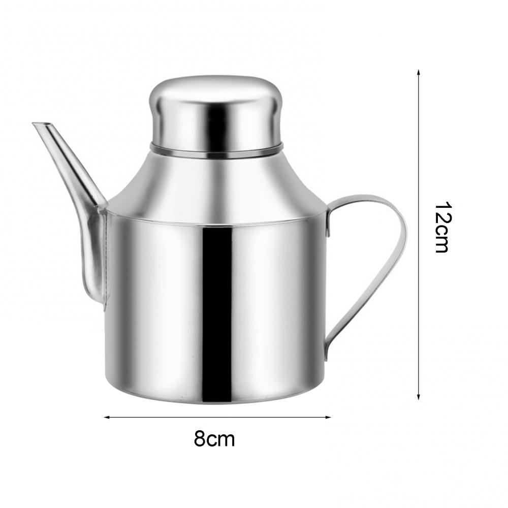 Бутылка Кухонные принадлежности Хранение Барабанного типа Масло Оливки Кастрюли Диспенсер Уксус Многоцелевой Дозатор Из Нержавеющей Стали