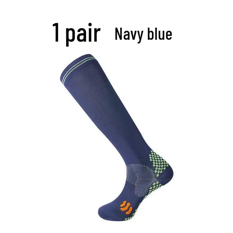 Женские профессиональные спортивные носки выше колена для фитнеса, бега и прыжков со скакалкой