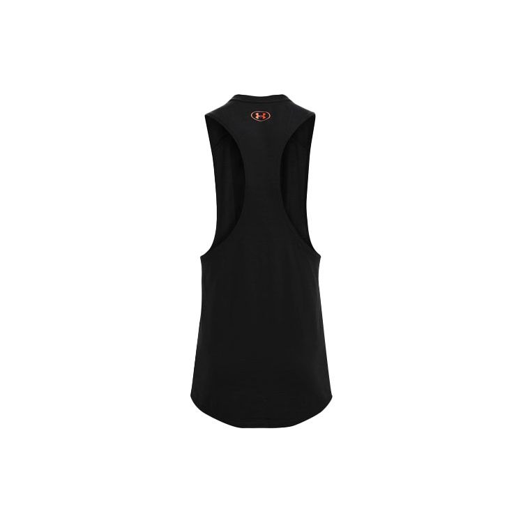 Under Armour Майка-топ Project Rock Charged Cotton Training для мужчин, черная 1361623-001