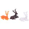 Miniature Dollhouse Deer Statue Elk Ornaments Dollhouse Decoration Accessories