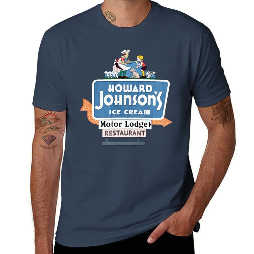 Old s Howard Johnsons Restaurant Roadside Marquee TShirt Moisture Wicking Athletic TShirt