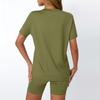 Женские пижамы из 2 предметов для женщин футболка шорты наряды одежда для сна