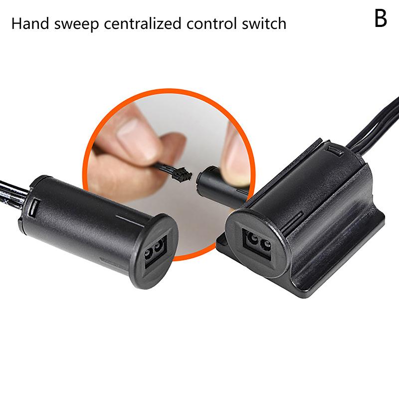 Сенсорный переключатель движения с ручным взмахом волны Вкл-Выкл 12 В-24 В ИК датчик движения для освещения шкафа, дверцы шкафа, лампы 3P-Hy