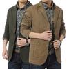 Spring and Autumn Cotton Men's Casual Suit Jacket Men's Fashion Trendy Large Size Small Suit