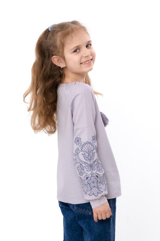 Girls' Long Sleeve Embroidered Blouse - Traditional Ukrainian Vyshyvanka Any season 6480-070-22 HC