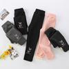 Girls' Autumn and Winter Outer Wear Velvet Leggings High-waist Fashion Baby Velvet Thermal Pants Children's Thickening