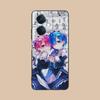 Чехол для мобильного телефона ReZero Rem Ram из матового ТПУ для OPPO Find X9 X8 X7 X6 X5 X3 X2 Plus s Pro Ultra Lite, цветная печать