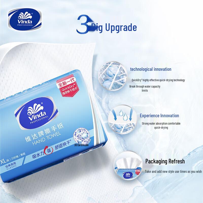 Vinda Commercial XL Interfolded Hand Towel Paper