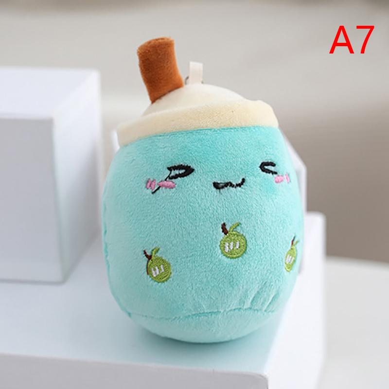 11 см чашка для чая с пузырьками плюшевая игрушка брелок кавайные фигурки мультфильм кукла брелок сумка автомобиль кулон мягкая игрушка подвеска