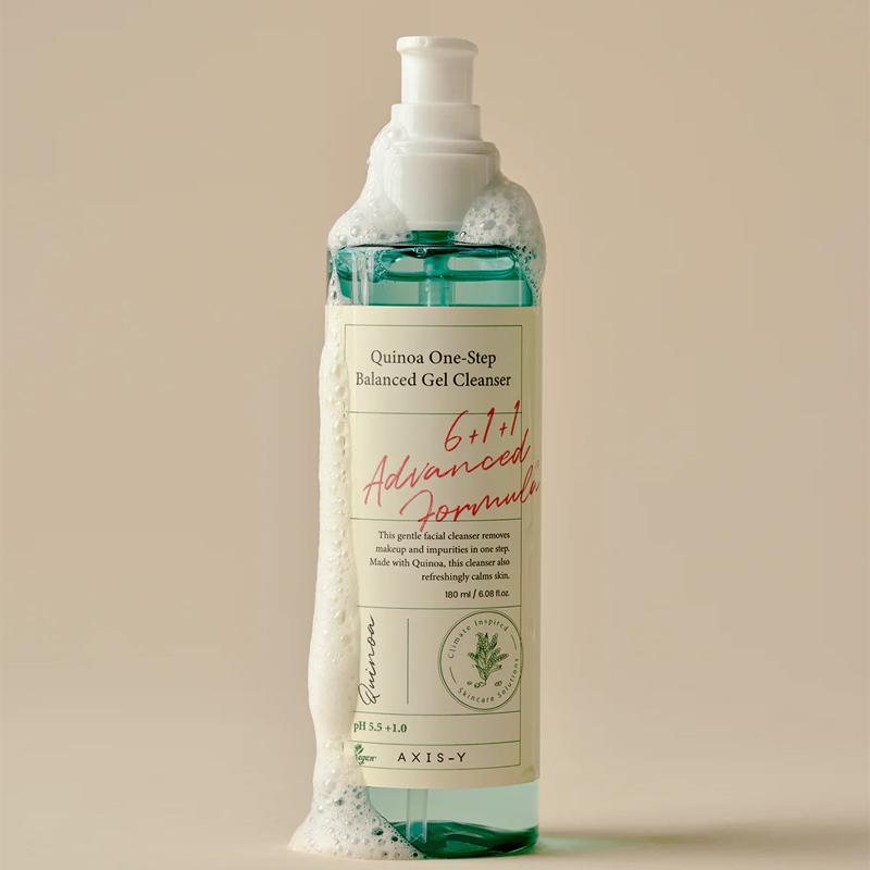 AXIS-Y Киноа One Step Сбалансированный гель для умывания 180 мл