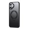 Чехол для телефона iPhone 16 Plus с подставкой, матовая задняя крышка, совместимый с MagSafe