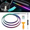 Car Ambient Lights LED Interior RGB Music Atmosphere Remote Car Control Lighting APP Atmosphere USB Lamp Auto Lamp L4X6