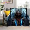 WOW, World of Warcraft  Demon Hunter, Lich King Game Flannel Blanket for Beds Bedroom Sofa Picnic,Throw Blanket Outdoor Leisure