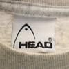 Head 90-е Сделано в США Старая футболка с коротким рукавом 2X серая Одинарный шов Мужская Б/У