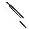 Uniton Japanese Sword, Black, with Shoulder Strap, 104cm, Plastic