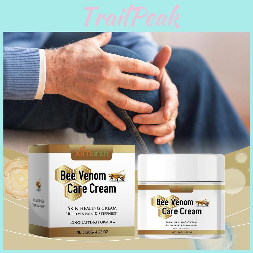 Ксимонт Обезболивающий бальзам с пчелиным ядом для эффективного облегчения боли в суставах и мышцах 120 г