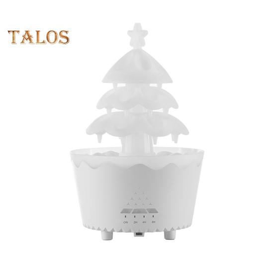 Увлажнитель воздуха в виде рождественской елки, мелкодисперсный диффузор, 7-цветная градиентная подсветка, беспроводное дистанционное управление, малошумный увлажнитель воздуха в виде рождественской елки, настольный декор