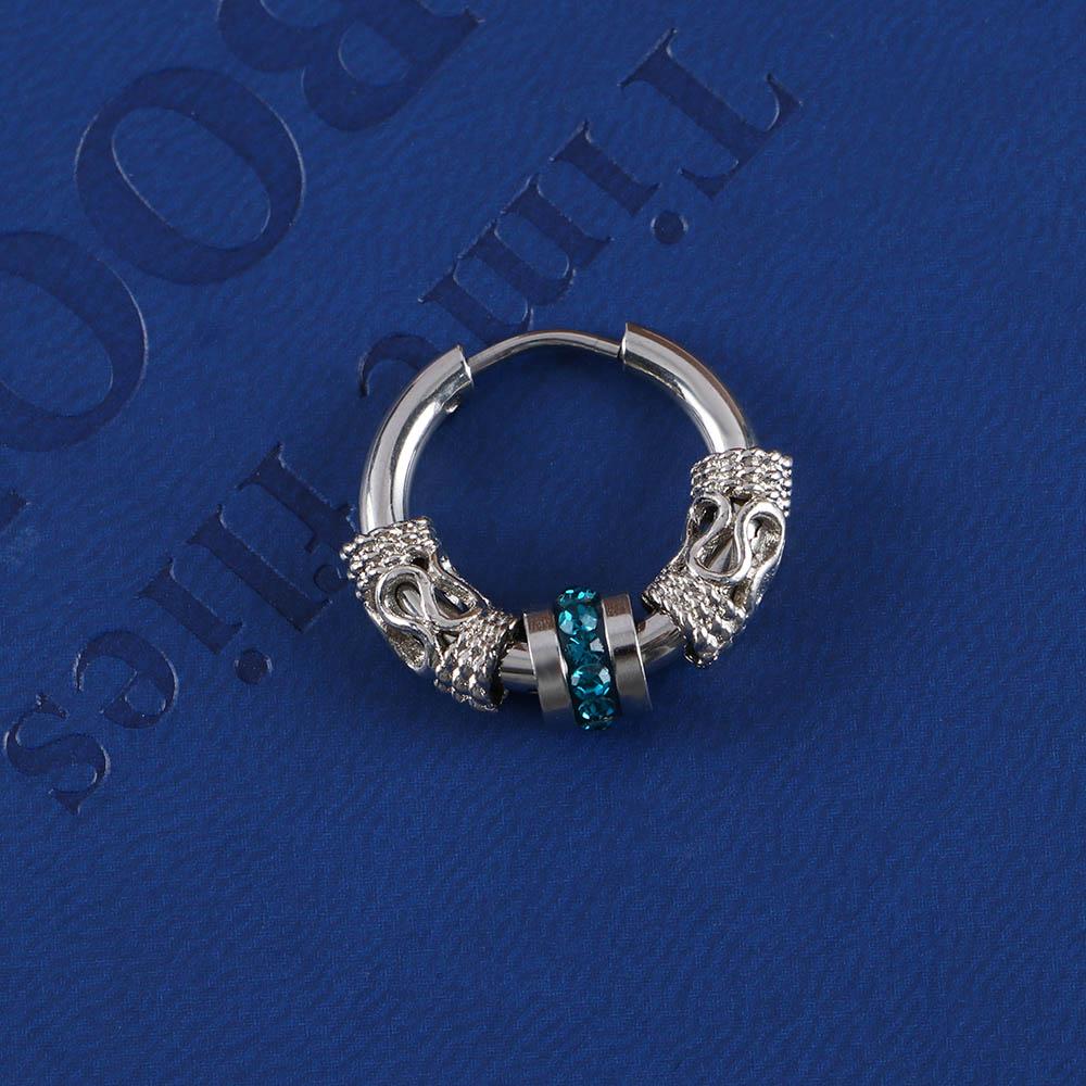 Korean Stainless steel Female Punk Ear Buckle Male Hoop Earring Fashion Jewelry Dragon Earring