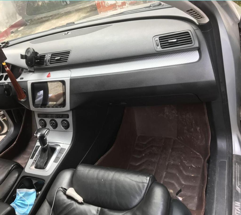 Magotan B6 Carbon Fiber Console & Gear Lever Interior Modification Stickers