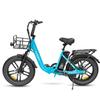 SAMEBIKE C05Pro Уличный складной электрический велосипед для поездок на работу 36В 13Ач Аккумулятор 7 Скоростей Алюминиевый сплав Низкая рама Складной 20-дюймовые Широкие шины Дорожный Электровелосипед