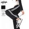 Женские полосатые спортивные штаны широкого кроя MJ STYLE