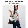 Сумка на плечо URBAN REVIVO с цветными блоками и подвеской