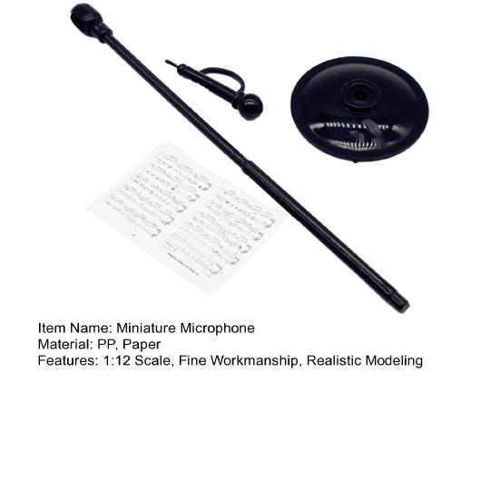 Юшэн 1:12 масштабная имитационная модель, мини-музыкальный инструмент, миниатюрные игрушки для ролевых игр, аксессуары для кукольного домика