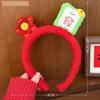 Милая повязка на голову Niuniu Stick Plush Antenna - забавный аксессуар для вечеринок и макияжа
