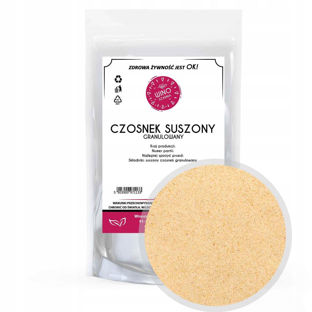 Czosnek granulowany suszony 50g