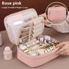 Women's Cosmetic Bag Portable Storage Bag Large Capacity Luxury Makeup Bag Travel Organizer Essentials Toiletry Bags