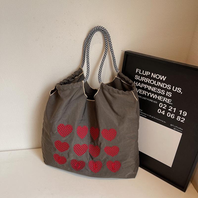 Stylish Dachshund Embroidered Nylon Crossbody Bag for Women - Autumn/Winter 2024 Collection