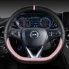 Чехол на руль автомобиля D-образной формы из кожи для Opel Astra 2015- Corsa Combo Mokka 2018- Grandland X ignia CT 2017-