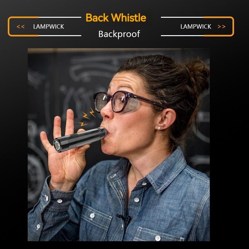 Светодиодный мини-фонарик, портативный фонарик для ключей, уличный водонепроницаемый сверхлегкий светильник для рыбалки, пешего туризма, аварийный свисток, брелок-лампа