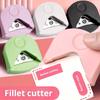 3 In 1 Corner Rounder Paper Photos Scrapbooks Metal Blade R-4 Fillet Corner Cutter DIY Handcraft Paper Craft Tool
