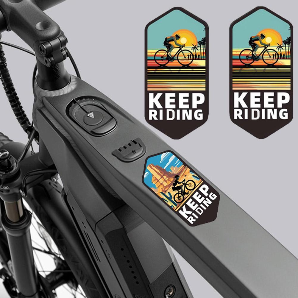 Наклейки на раму мотоцикла E-Bike, верхняя труба велосипеда, декоративные наклейки на раму мотоцикла, Bicyc I0A0