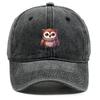 Gorras Hombre Woolly Owl Print Baseball Cap Casual Snapback Sun Hat for Women Unisex Daily Wear Tennis Camping Sports Outdoor