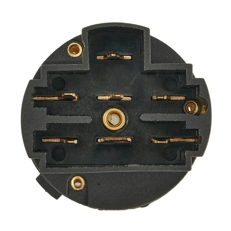 Замена переключателя стартера зажигания 7-контактный 1329316080 Для реле Ducato 2006–2017 Черный АБС