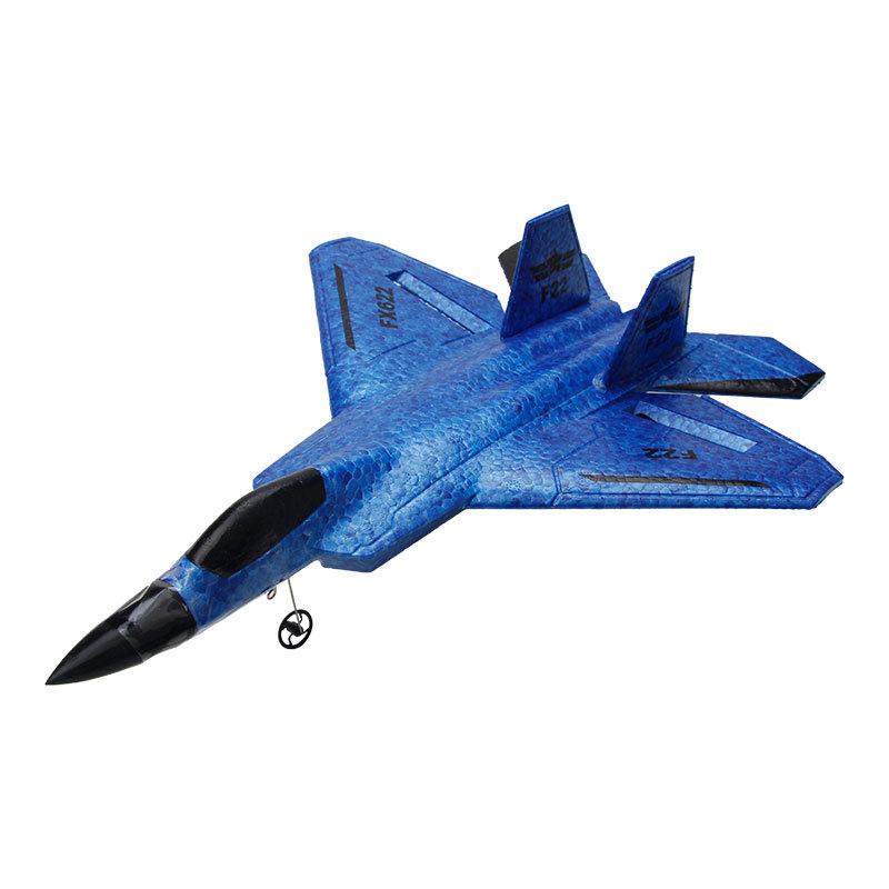 Rc Plane New Product Fx622 Remote Controlled Aircraft F22 Fighter Fixed Wing Electric Model Aircraft Glider Toy Aircraft