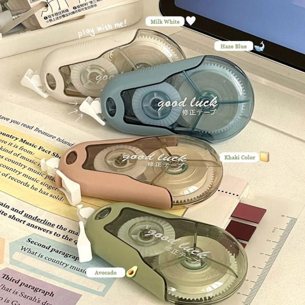 Smooth Correction Tape Silent White Covering Tape New Design Modification Tape Office