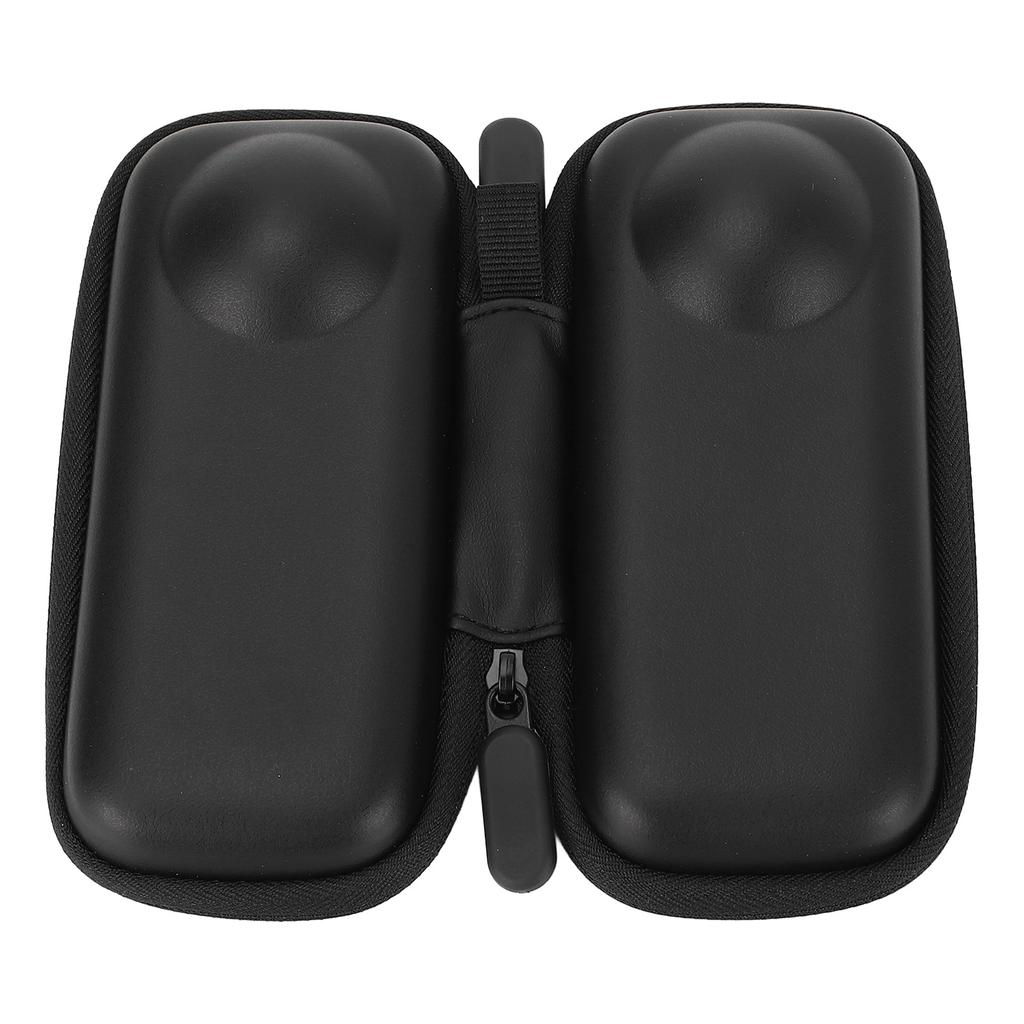 Action Camera Carrying Case Waterproof PU Leather Protective Sports Camera Storage Bag with Clip for