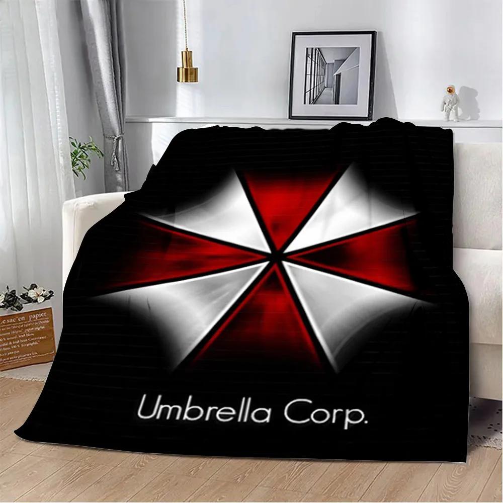 Корпорация Umbrella Печатное одеяло Одеяла для пикника Теплое одеяло Мягкое и удобное одеяло Для дома и путешествий Подарок на день рождения