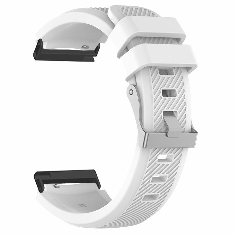 For Suunto Spartan Sport Wrist HR Baro/Suunto 7 Watch Strap 24mm Twill Texture Silicone Band