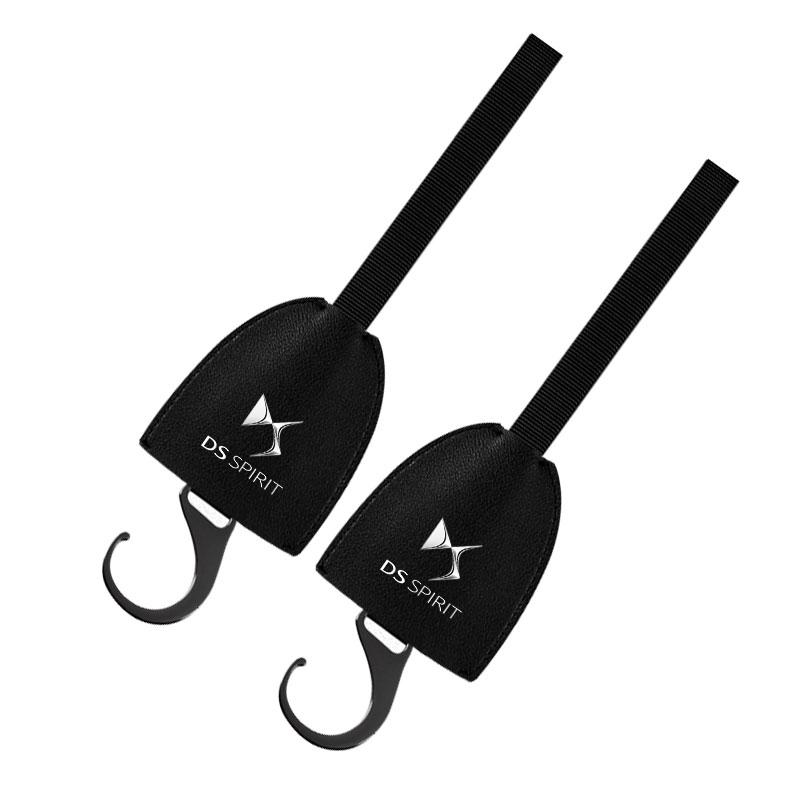 Leather Car Seat Back Hooks Portable Hanging Bag Rack Accessories For Citroen C1 C2 C3 C4 C5 C6 C8 C4L DS3 DS4 DS5 LS DS6 Grand Picasso