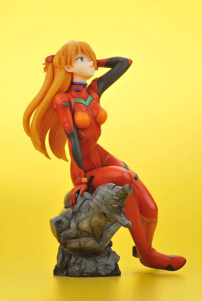 Kotobukiya Evangelion New Theatrical Version Shikinami Asuka Langley Plug Suit Scale PVC Painted Finished Product Ver. 1/6